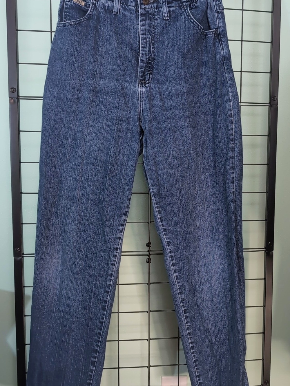 Lee Vintage Women’s Jeans Size 10 Medium High Rise Side Elastic Tapered Mom Jean